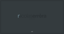 Desktop Screenshot of nicolaserrera.com